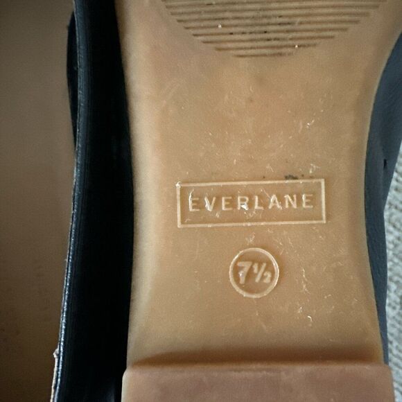 Everlane Black Day Glove Ballet Flats Sz 7.5 Classic Minimalist Chic - Picture 11 of 11